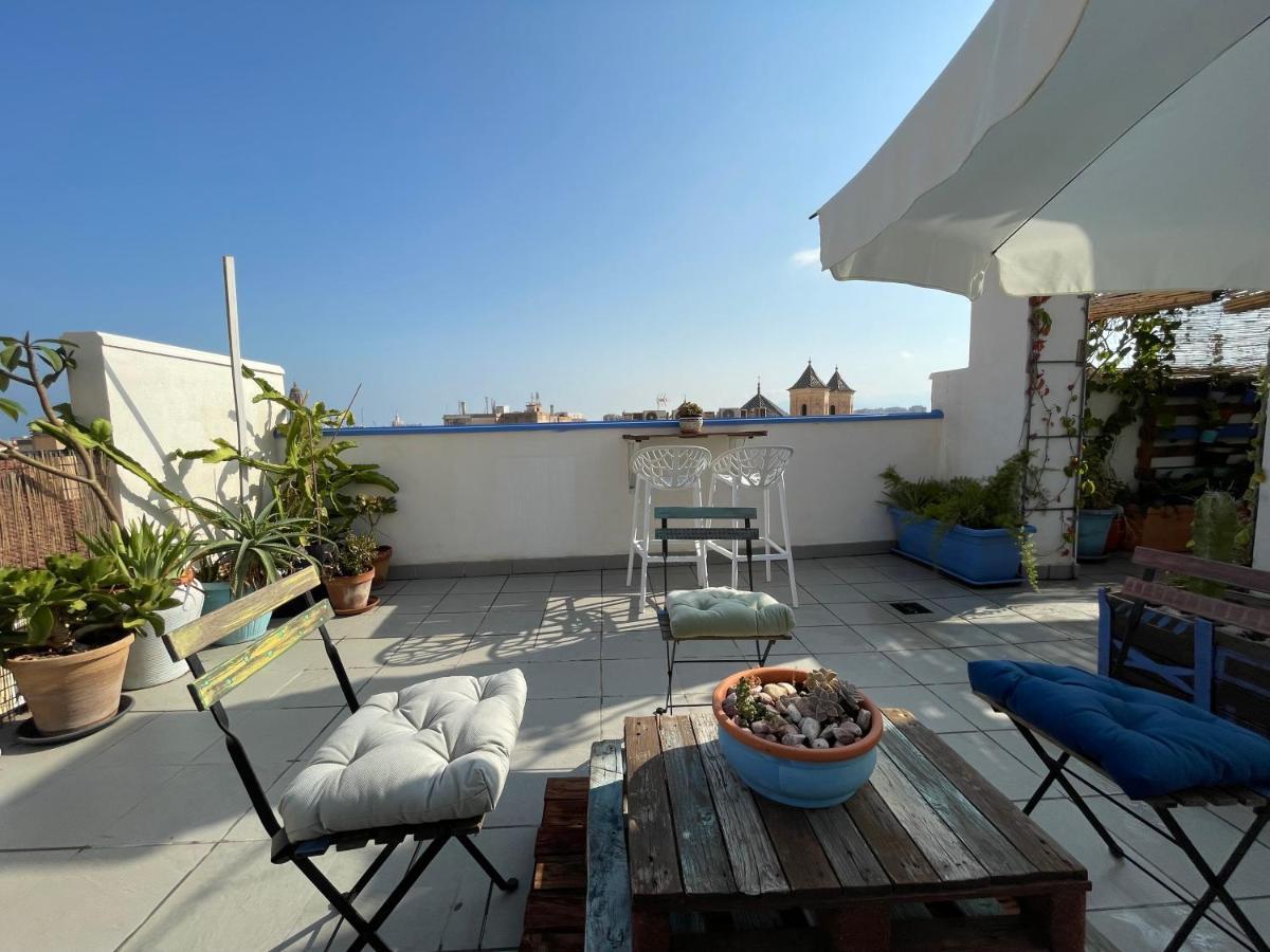 Charming Home With Private Terrace,Heart Of Málaga Exteriör bild