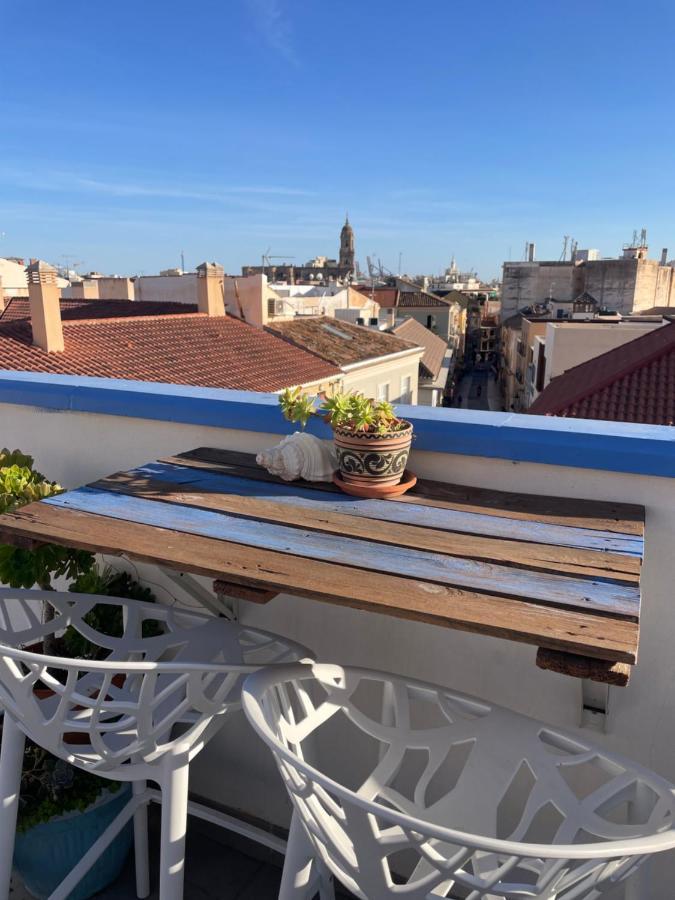 Charming Home With Private Terrace,Heart Of Málaga Exteriör bild