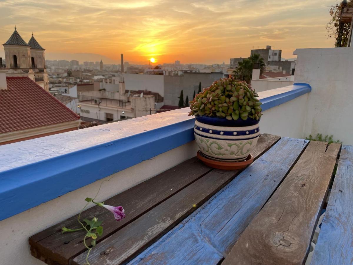 Charming Home With Private Terrace,Heart Of Málaga Exteriör bild