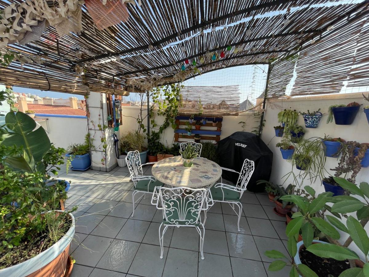 Charming Home With Private Terrace,Heart Of Málaga Exteriör bild